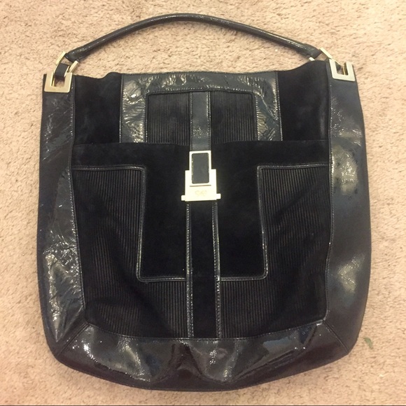 Anya Hindmarch London Black Patent Leather Bag - Picture 3 of 13